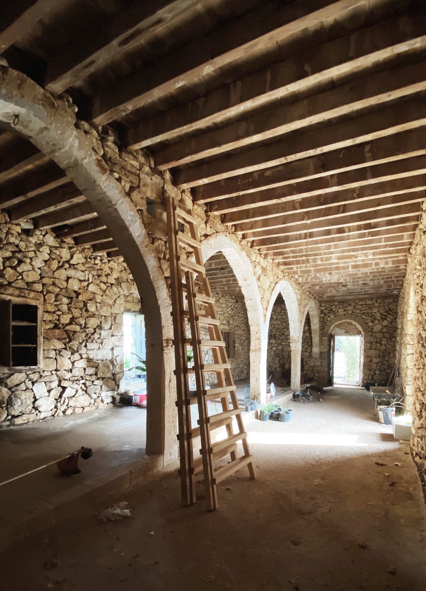 House in Jbeil, Restoration and Extension
